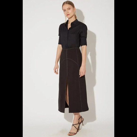 Misha Nonoo  Y Cameo Skirt - black large - Picture 2 of 15